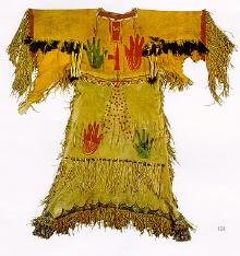 Native American Clothing- Ghost Dance dress, 1890